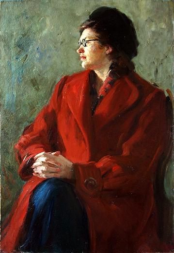 Portrait portrait or figure - oil painting