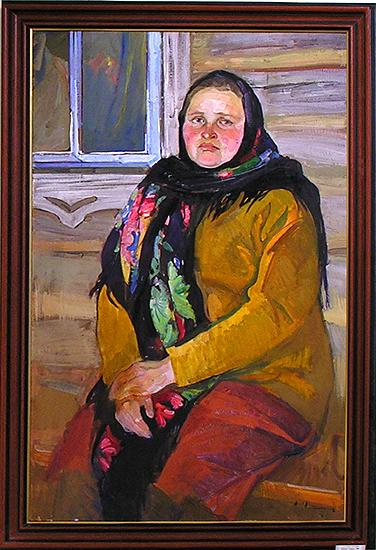 Portrait of a Milkmaid portrait or figure - oil painting
