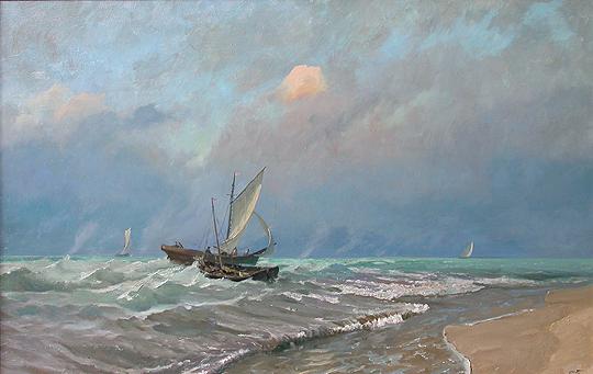Seascape seascape - oil painting