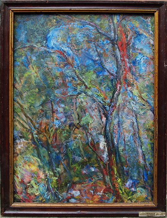 Untitled vegetation - oil painting