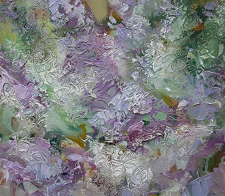 Lilac #7 flower - oil painting